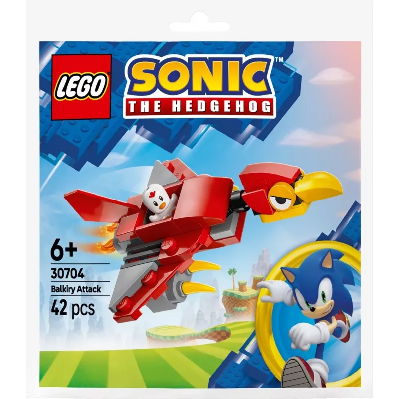LEGO žaidimų rinkinys Sonic the Hedgehog 30704 — Barkilyr Attack žaidimų rinkinys, 42 dalys, su kolekcionuojama minifigūrėle