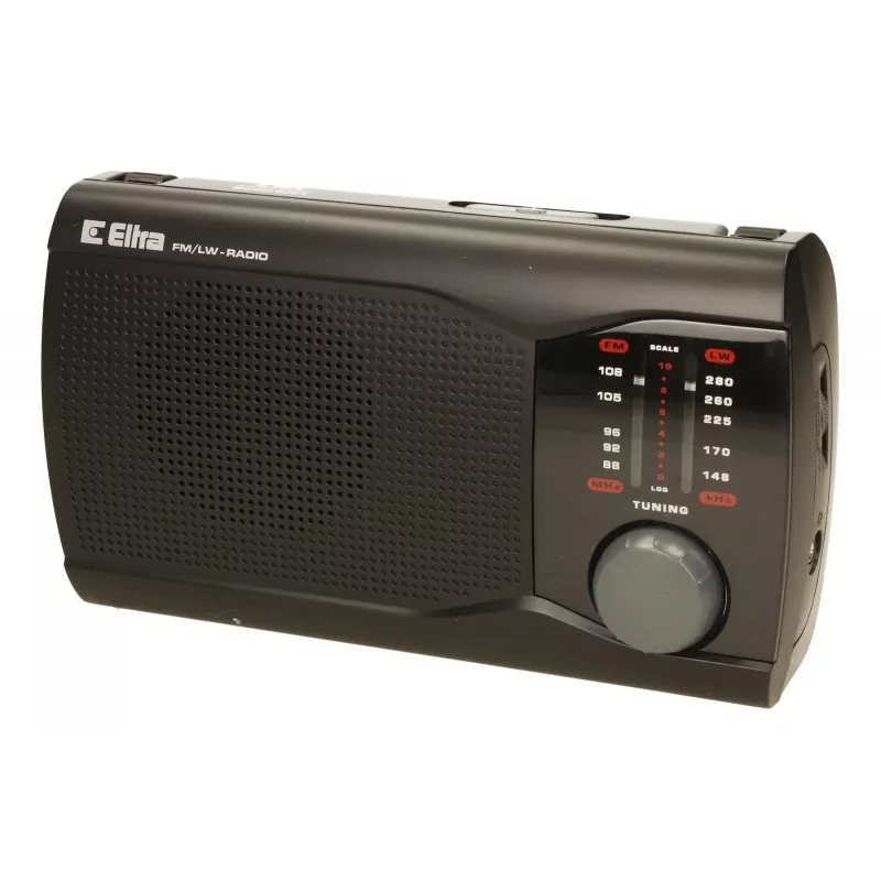 Radijas FM AM Eltra Ewa, juodas