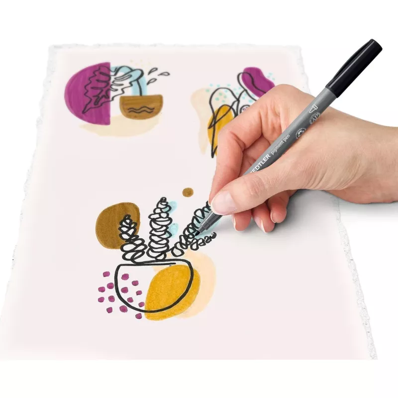 Piešimo rinkinys “Staedtler LineArt & Botanical”