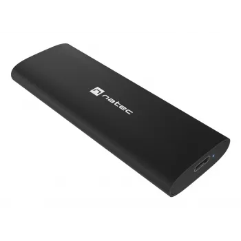 NATEC NKZ-2286 išorinis diskų korpusas SSD korpusas Juodas M.2