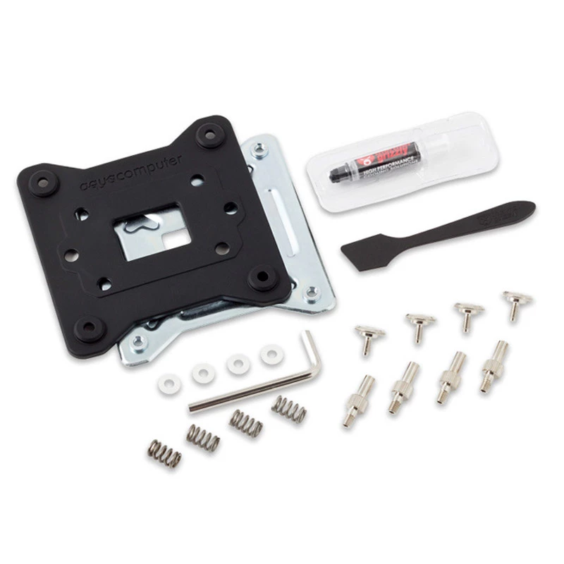 Water block Aqua-Computer cuplex kryos NEXT LGA 1700 Acetal/Nickel – CPU aušinimas Intel LGA 1700