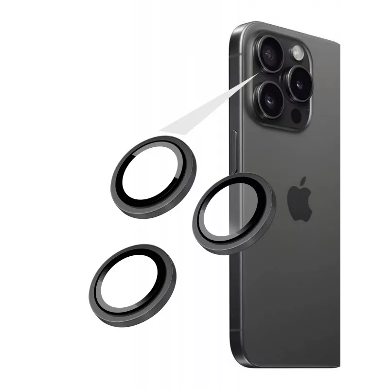 Fixed kameros stiklas | Samsung | Galaxy S26 | Grūdintas stiklas | Juodas