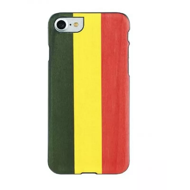 man and wood išmaniojo telefono dėklas iPhone XR — Reggae Juoda