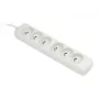 Maitinimo lizdas ActiveJet 6GNU - 3M - S, 6 lizdai, 3 m kabelis, 230 V/50 Hz, 10 A, E tipo kištukas