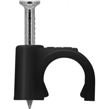 Goobay Cable Clip 7 mm, juodas (64680)