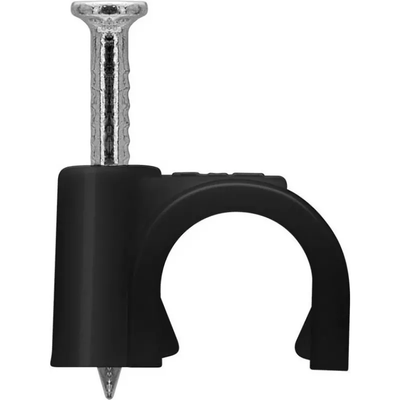 Goobay Cable Clip 7 mm, juodas (64680)