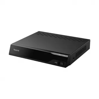 Tinklo vaizdo registratorius Reolink RP-PN8-NHD — 8 kanalų PoE NVR, maks. 4K, SATA iki 32TB, juodas