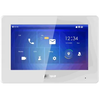 Monitor DAHUA Video durų skambučio monitorius VTH5421HW-W 10,1 colio LCD ekranas 1280x800