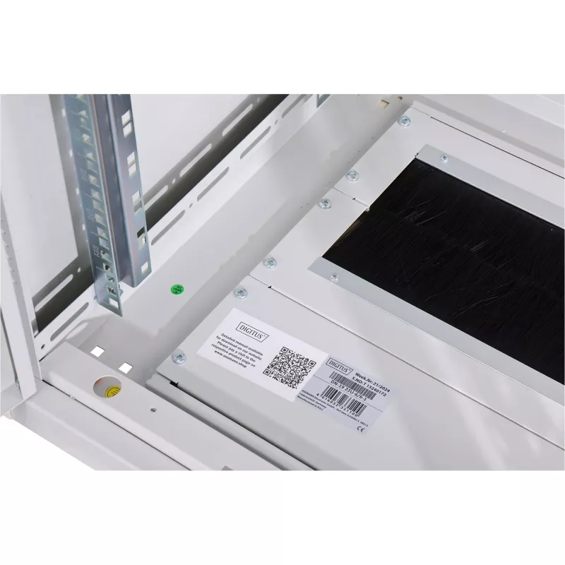 DIGITUS Professional Unique DN-19 22U-6/6-1 - spinta - šviesiai pilka, RAL 7035 - 22U - 48,3 cm (19) (DN-19 22U-6/6-1)