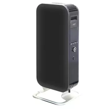 Mill | Šildytuvas | AB-H1000DN | Alyva pildomas radiatorius | 1000 W | Galios lygių skaičius 3 | Tinka patalpoms iki 12–16 m² | Juodas