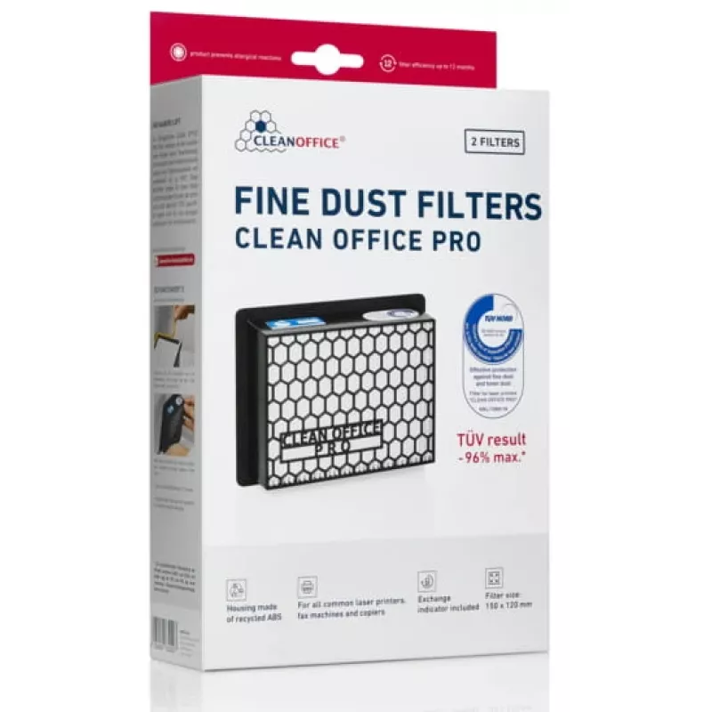 Outlet filtras Clean Office Pro Feinstaubfilter 2 vnt.