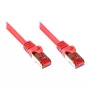 Good Connections Cat.6 komutacinis kabelis S/FTP raudonas 0,15 m