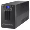 Nepertraukiamo maitinimo šaltinis PowerWalker VI 800 SCL FR — Linijinė-interaktyvi UPS 0,8 kVA (480 W), 2 Type E lizdai, USB, RJ-45/RJ-11, 12V 9Ah baterija, bokštas, juoda