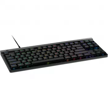 Logitech G G515 klaviatūra, žaidimų, USB, AZERTY, prancūziška, juoda, mechaninė, RGB