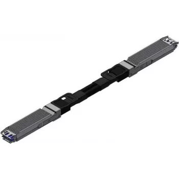 Nvidia MCP4Y10-N00A InfiniBand šviesolaidinis kabelis 0.5 m OSFP juodas