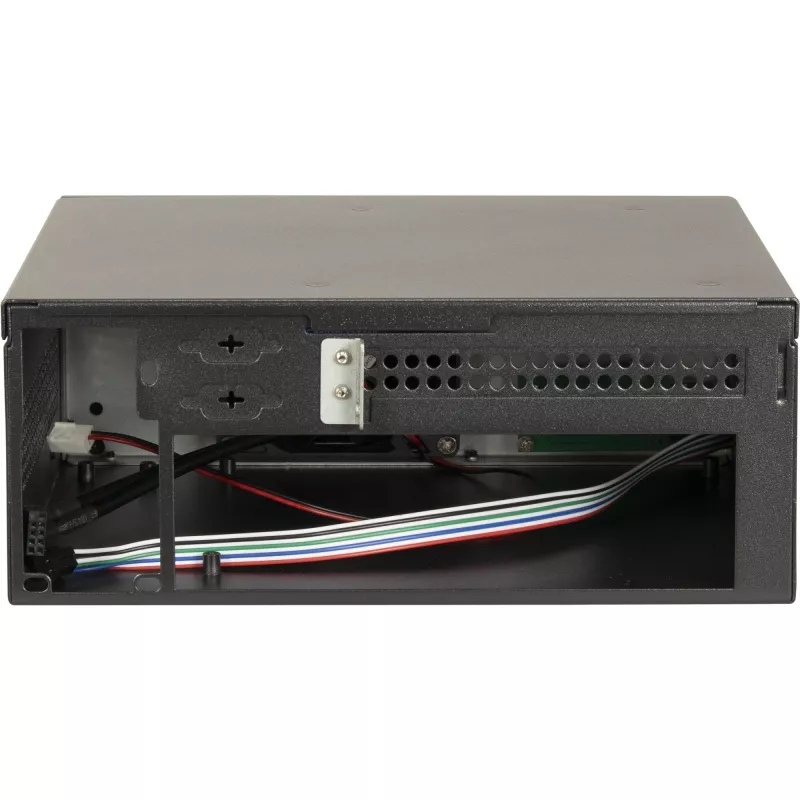 PC korpusas INTER-TECH S21 juoda/sidabrinė ATX palaikymas 6 ventiliatoriams