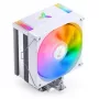 Procesoriaus aušintuvas Jonsbo CR-1000MAX V2 PWM ARGB baltas — bokštinis radiatorius, PWM ventiliatorius, ARGB apšvietimas