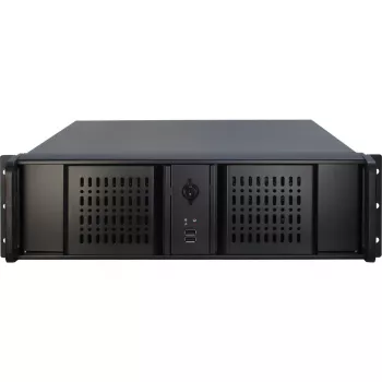 Inter-Tech 3U-3098-S Rack Juoda