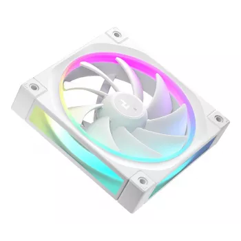 120 mm baltas PC korpuso ventiliatorius DeepCool FL12 WH, 2150 RPM, PWM, 55 CFM, 32 dB, FDB, 4-pin