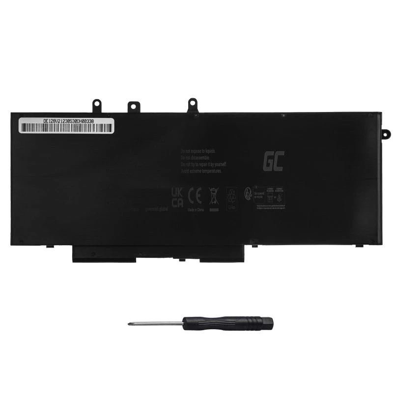 Green Cell GC-DE128V2 Laptop baterija 7.6 V 6000 MAh Dell Batteries