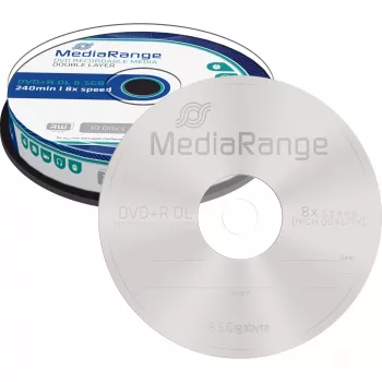 DVD+R DL MediaRange MR466 8,5 GB 10 vnt.