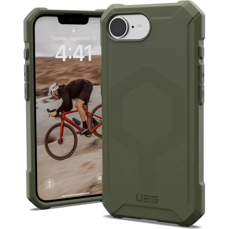 UAG Urban Armor Gear Essential Armor MagSafe dėklas - Apple iPhone 16e - alyvuogių spalva (114496117272)