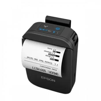 Mobilus kvitų spausdintuvas Epson TM-P20II 203 dpi (8 taškai/mm) USB-C Bluetooth rinkinys, baltas