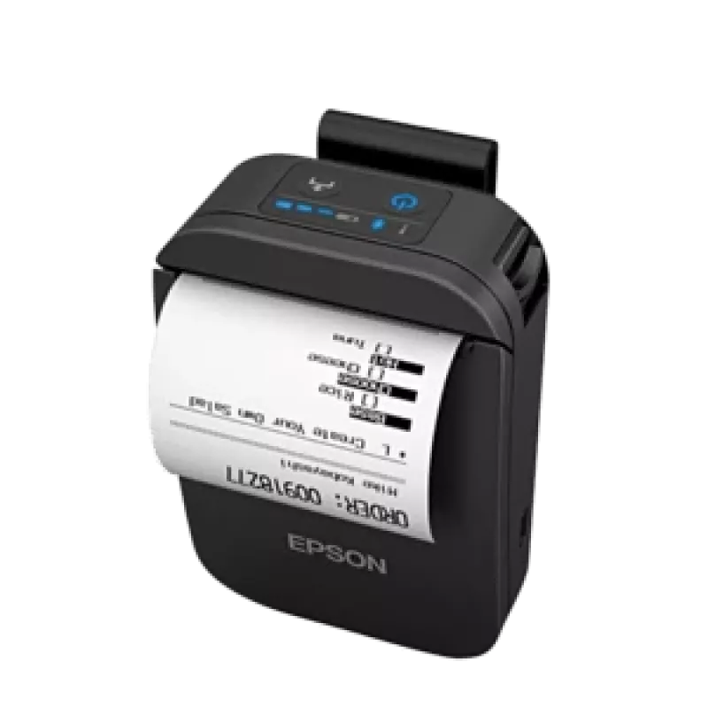 Mobilus kvitų spausdintuvas Epson TM-P20II 203 dpi (8 taškai/mm) USB-C Bluetooth rinkinys, baltas