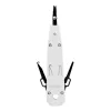 Kabelių užspaudimo replės LOGILINK WZ0001A, skirtos RJ45/RJ11, su įmontuotu pjaustytuvu ir nuėmikliu, baltos