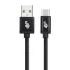 USB - USB C 3 m laidas juodas