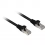 Tinklo kabelis Sharkoon Cat.6a SFTP RJ-45 Cat6a 5 m Juodas