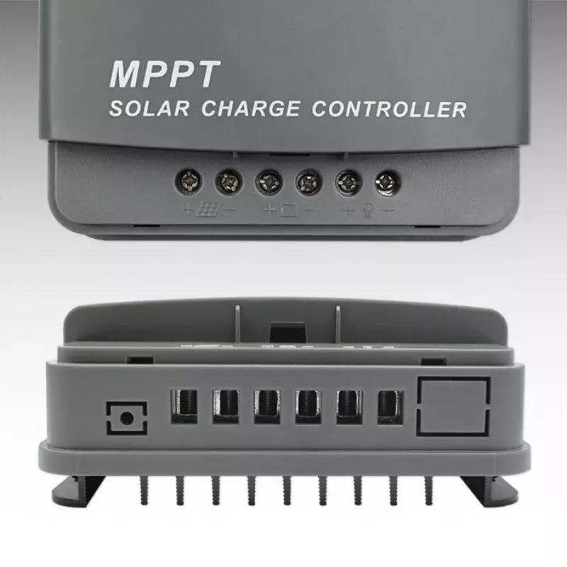 Qoltec, saulės MPPT įkrovimo valdiklis su temperatūros jutikliu 20A 12V/24V Ekranas LCD 2 x USB