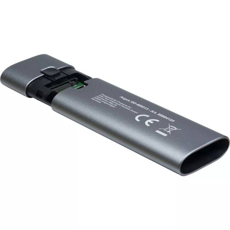 HDD korpusas Inter-Tech GD-MS013 Mėlynas M.2 PCI Express 10 Gbit/s