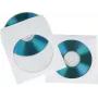 Hama CD popieriniai vokeliai, balti, 50 vnt./pakuotė, 1 diskas
