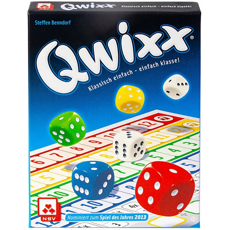 Qwixx - The Originali, kauliukų žaidimas