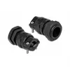 Kabelio riebokšlis DeLOCK 60355 juodas metalas plastikas 1 vnt.