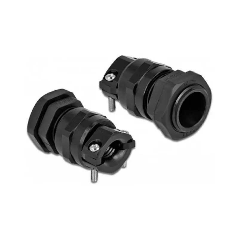 Kabelio riebokšlis DeLOCK 60355 juodas metalas plastikas 1 vnt.