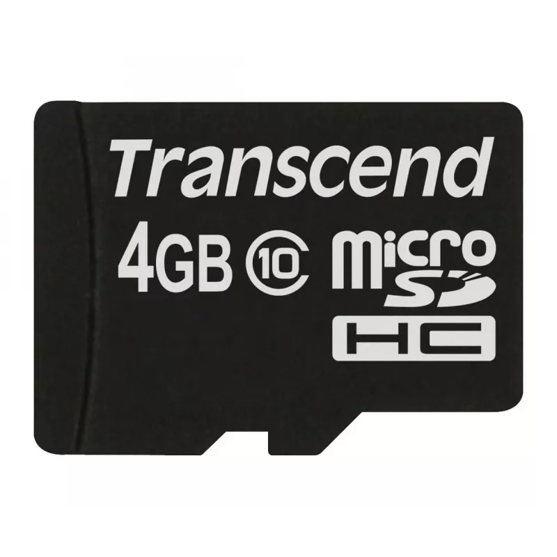 Flash atmintis Transcend 4 GB MicroSDHC Class 10 TS4GUSDC10