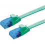 VALUE komutacinis kabelis Cat.6A (EA klasė) UTP, extra-Flat, Green, 2 m (21.99.2042)