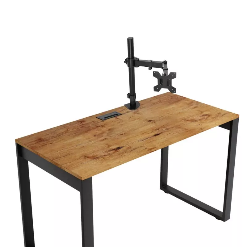 Stalinis monitoriaus laikiklis ESPERANZA ERW017, skirtas 10–27 colių ekranams, iki 8 kg, tvirtinimas spaustuku prie stalo, VESA 75x75–100x100