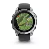 Garmin Fenix E 3.3 cm (1.3) AMOLED 47 mm skaitmeninis 416 × 416 pikselių jutiklinis ekranas nerūdijantis plienas Wi-Fi GPS (palydovinis)