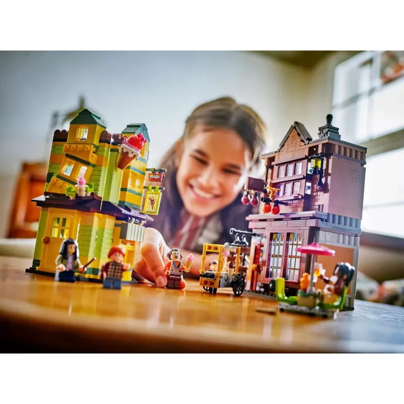 LEGO Harry Potter 76452 Kvidičo reikmenų ledų salono mini konstruktorius, 795 dalys, 6 minifigūrėlės, amžius 8+