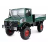 Nuotolinio valdymo automobilis Amewi Mercedes‑Benz Unimog 1:12 masteliu 4WD, žalias