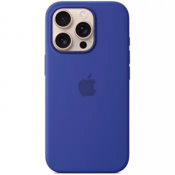 Silikoninis dėklas Apple iPhone 16 Pro MagSafe Ultramarine