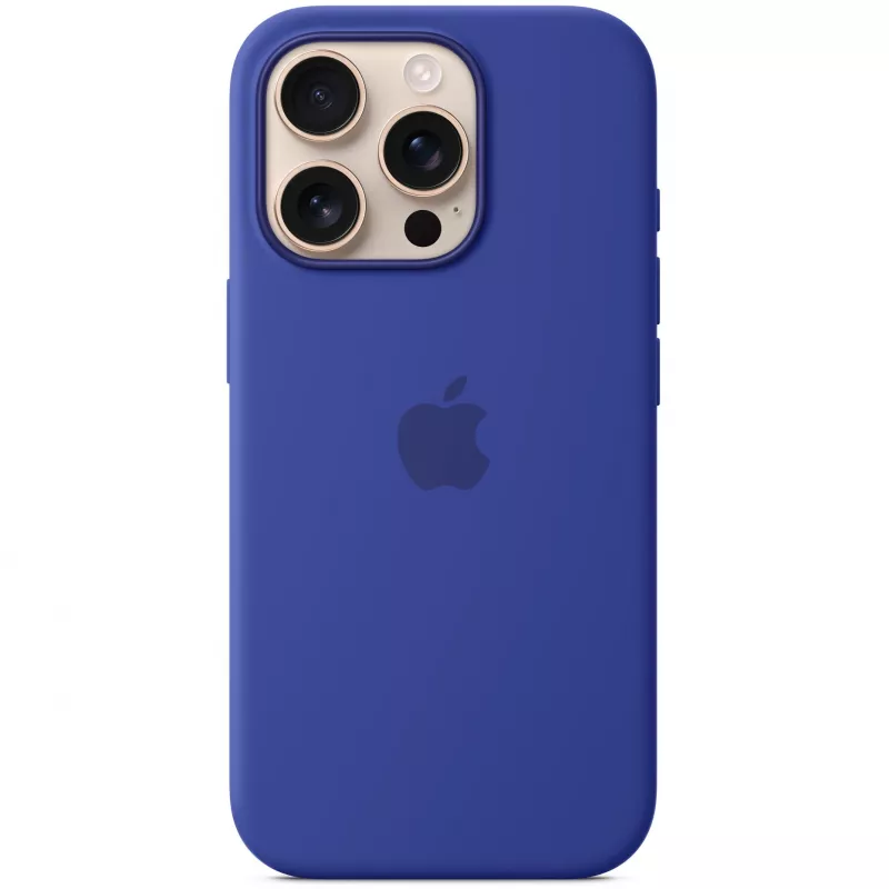 Silikoninis dėklas Apple iPhone 16 Pro MagSafe Ultramarine