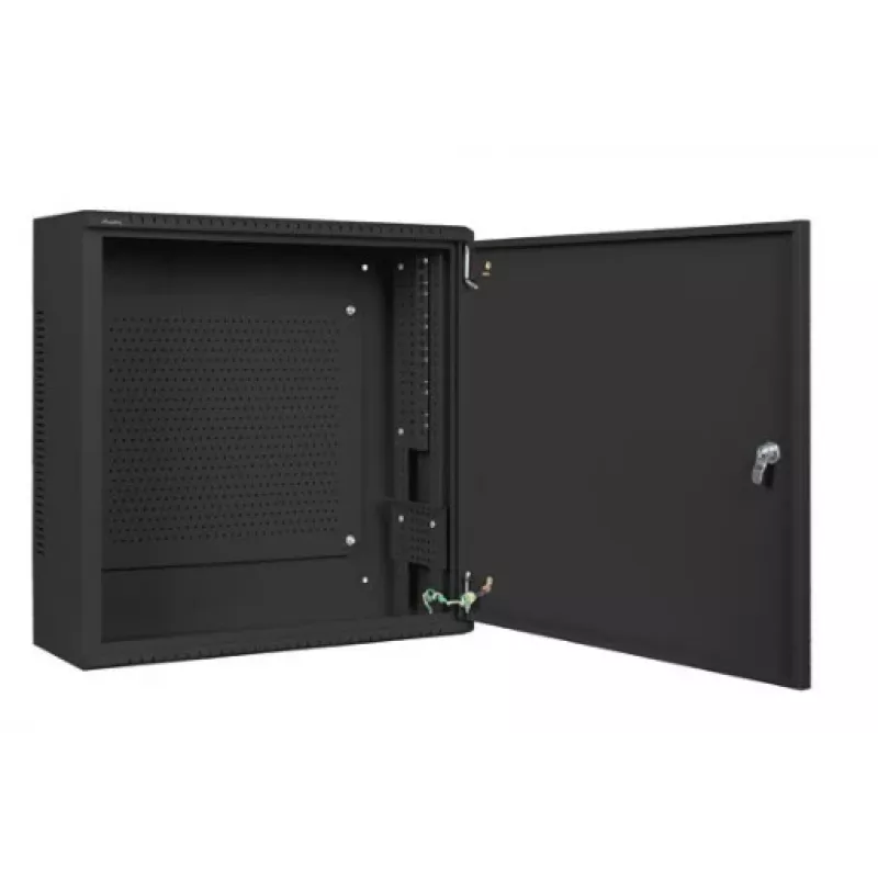 Lanberg WAF1-5203-06-00B spintelė 6U Sieninis stovas Juoda