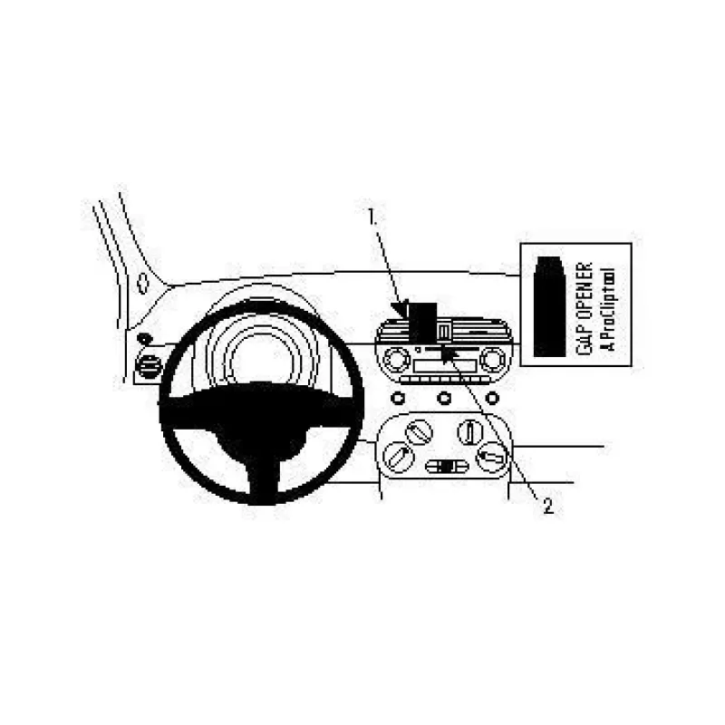 Brodit 854124 automobilinis laikiklis