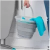 Sulankstomas kibiras Beldray LA084354GRYBEU7 10 L, lankstus silikoninis korpusas, blizgučių dizainas