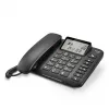 Analoginis telefonas Gigaset DL380 su skambintojo ID, laidinis ragelis, juodas