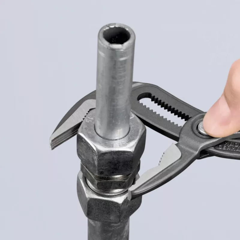 Vandens siurblio replės Knipex Cobra ES 87 51 180 SB – reguliuojamas žandikaulis 0–45 mm